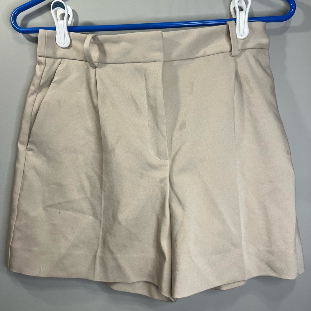 Zara Cream Women's Bermudas